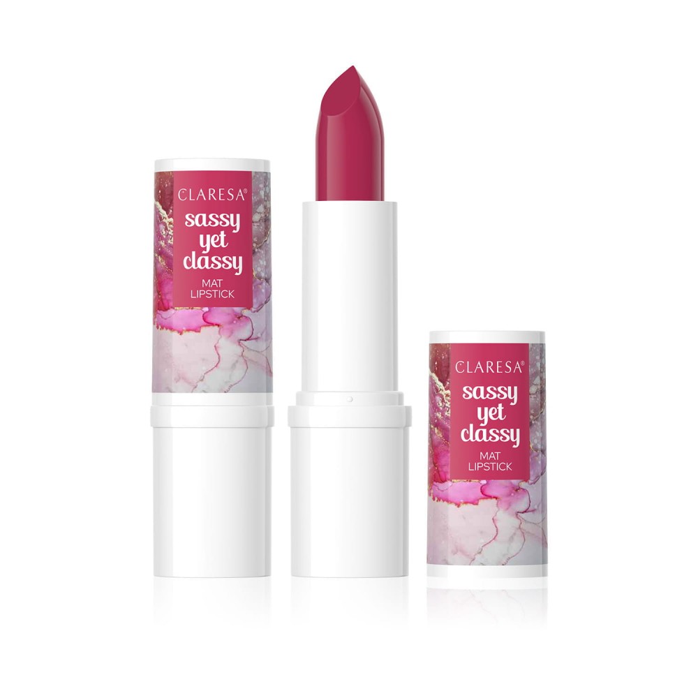 Claresa Sassy Yet Classy Matte Lipstick No 16 Devine (4.2g) MAKEUP