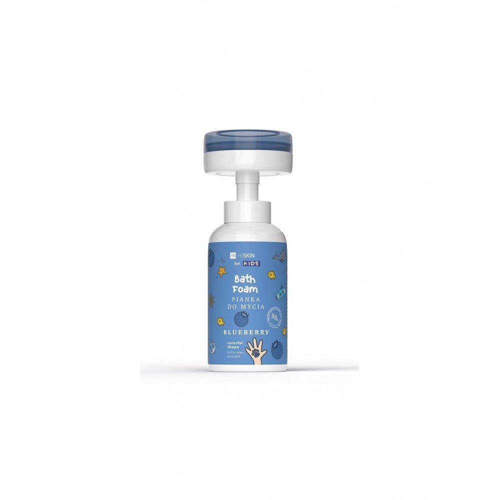 HiSkin Αφρός Blueberry Για Πλύσιμο Χεριών Και Σώματος Για Παιδιά 300ml Παιδικά Προϊόντα