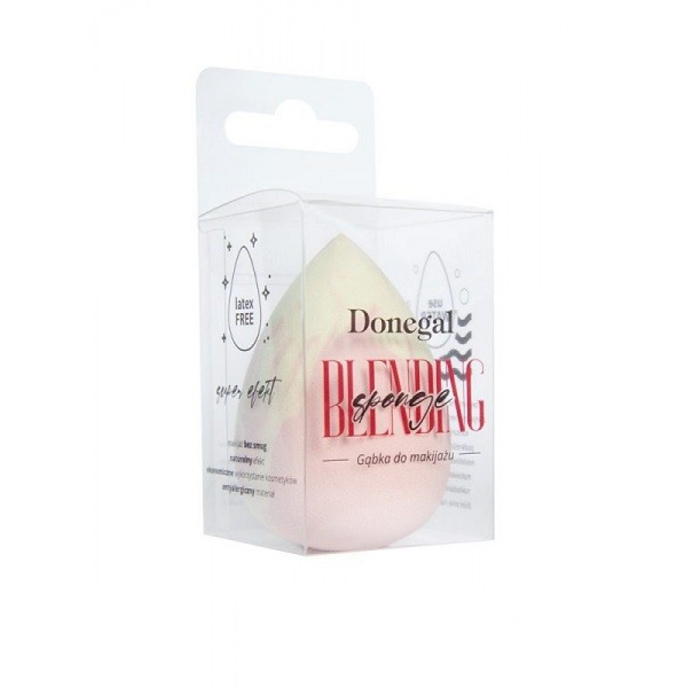 Donegal Pink and Cream Marble Makeup Sponge Μακιγιάζ