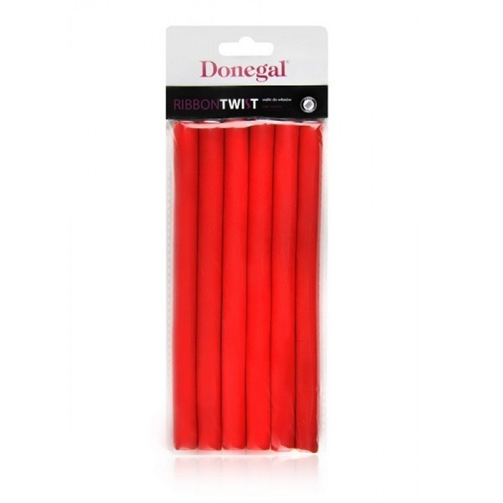 Donegal Hair Rollers Ribbon Twist 1.3x18cm (6 Τεμάχια) Προϊόντα  μαλλιών