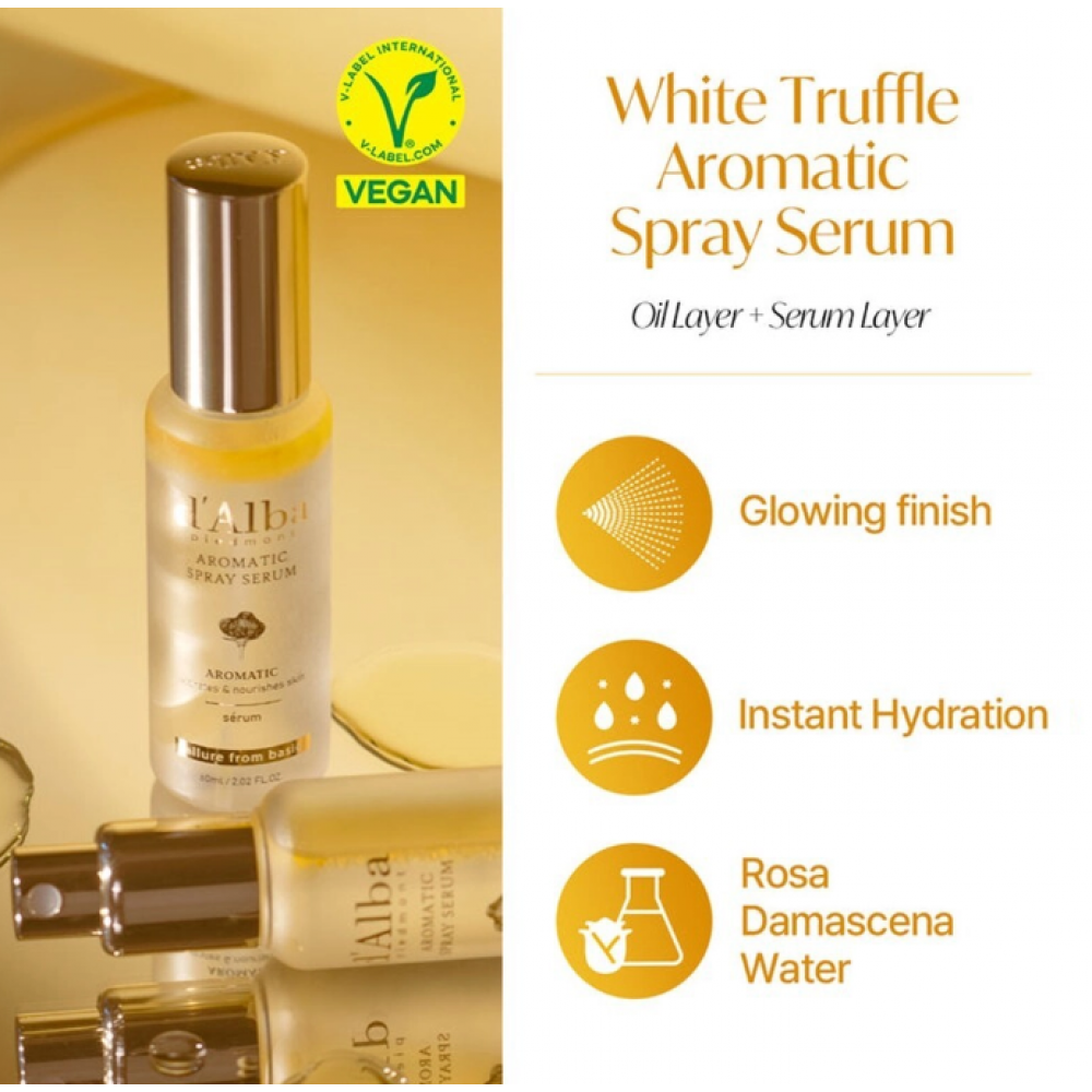 d’Alba White Truffle First Aromatic Spray Serum 120ml SKINCARE