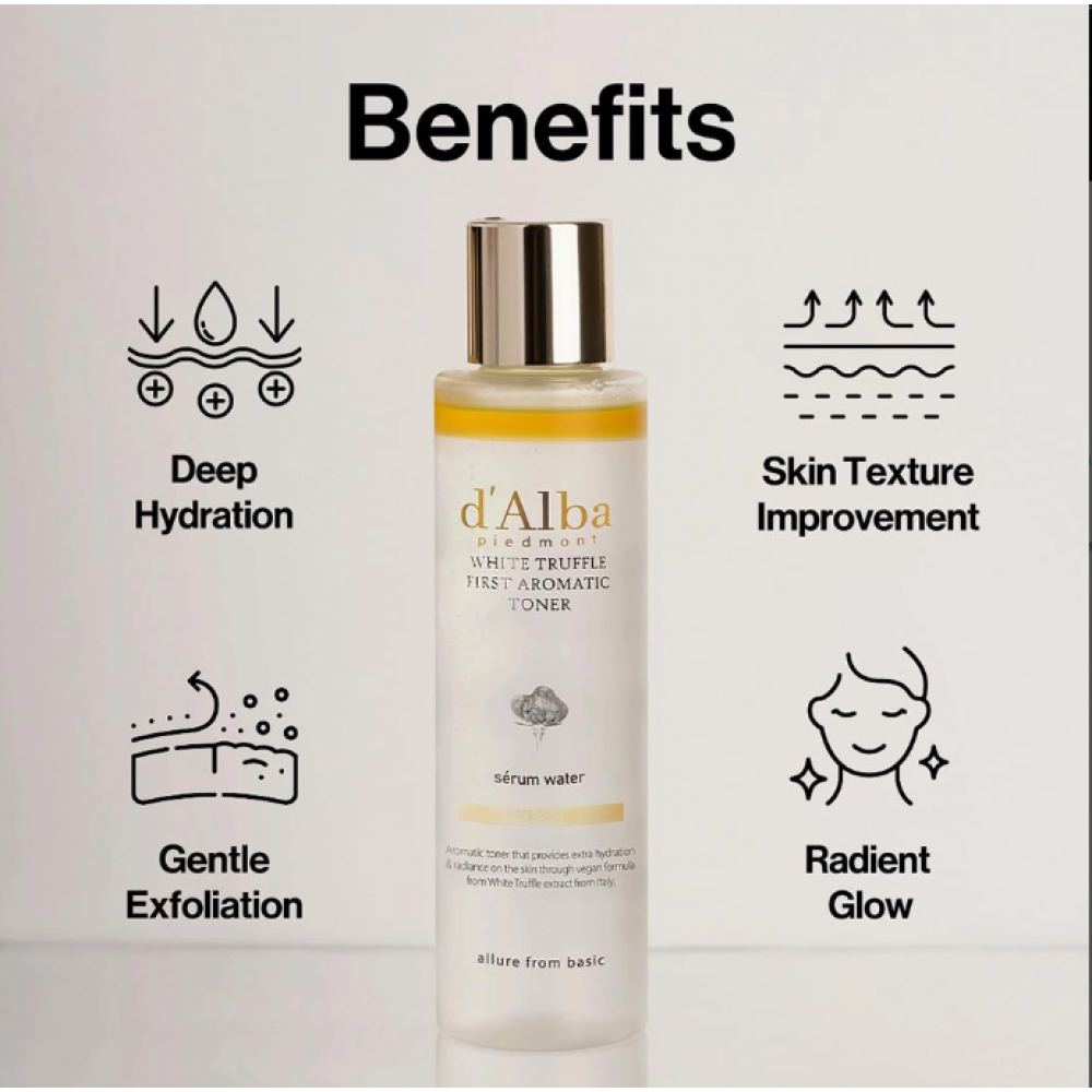 d’Alba White Truffle First Aromatic Toner 155ml SKINCARE