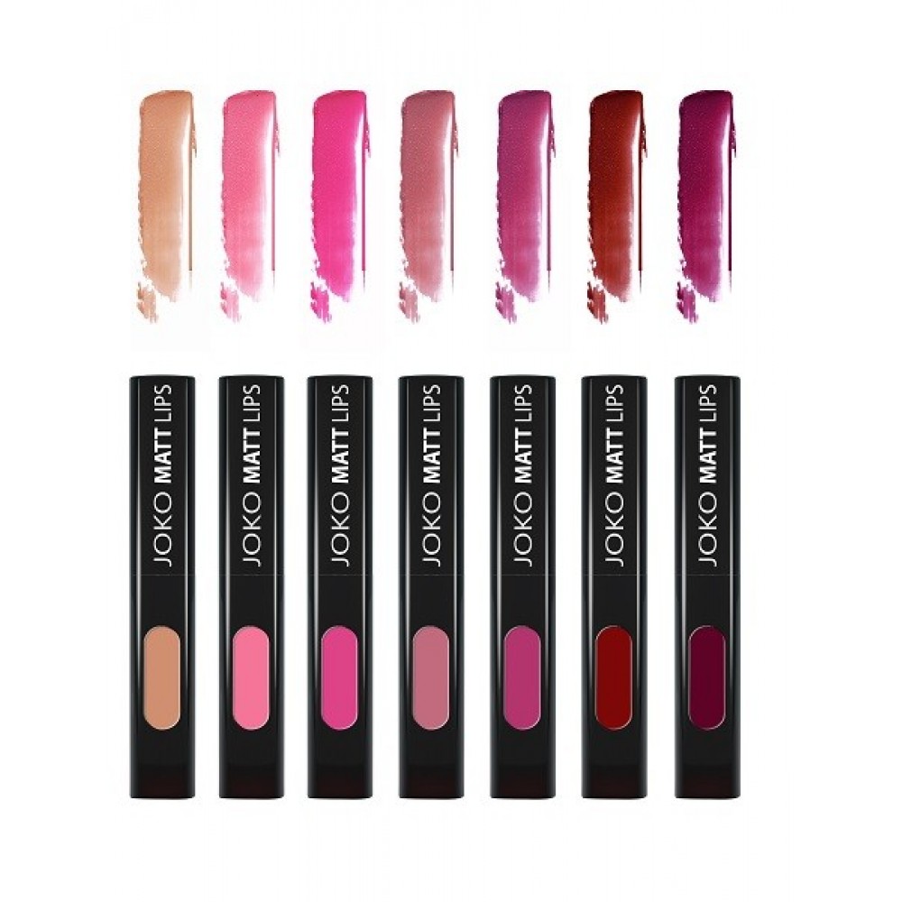 Joko Matte Effect Liquid Lipstick No 063 Simply Red (4.5ml) MAKEUP