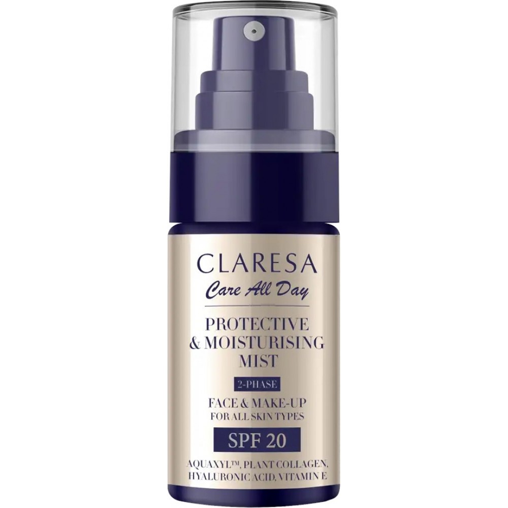 Claresa Protective and Moisturising Mist SPF20 (50ml) MAKEUP