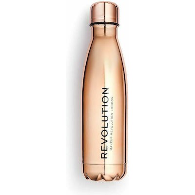 Revolution Beauty Water Bottle Rose Gold Finish 