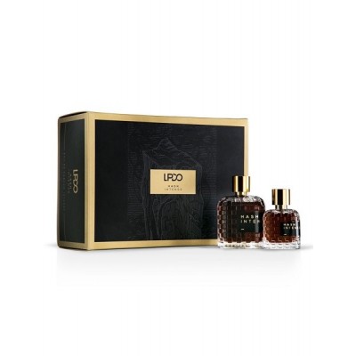 LPDO Hash Intense Men Gift Set Eau De Parfum Intense Spray 100ml + 30ml