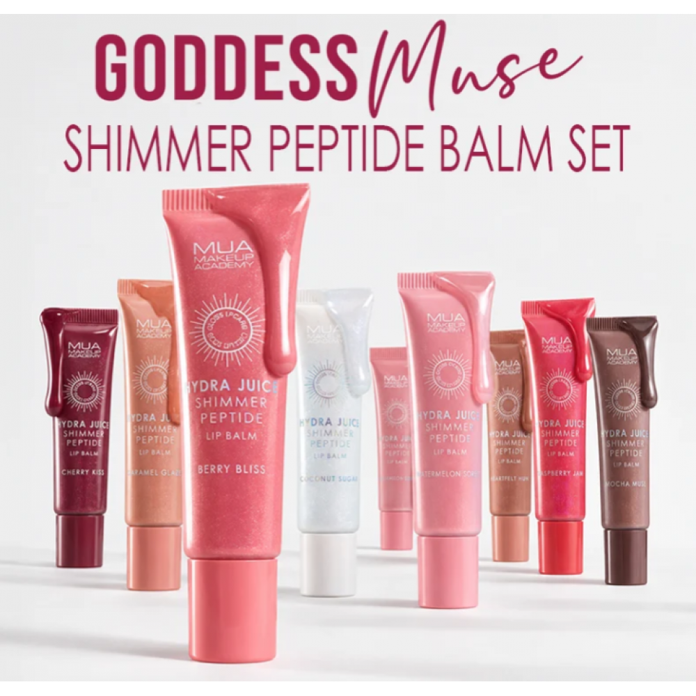 MUA Goddess Muse Shimmer Peptide Balm Set MAKEUP