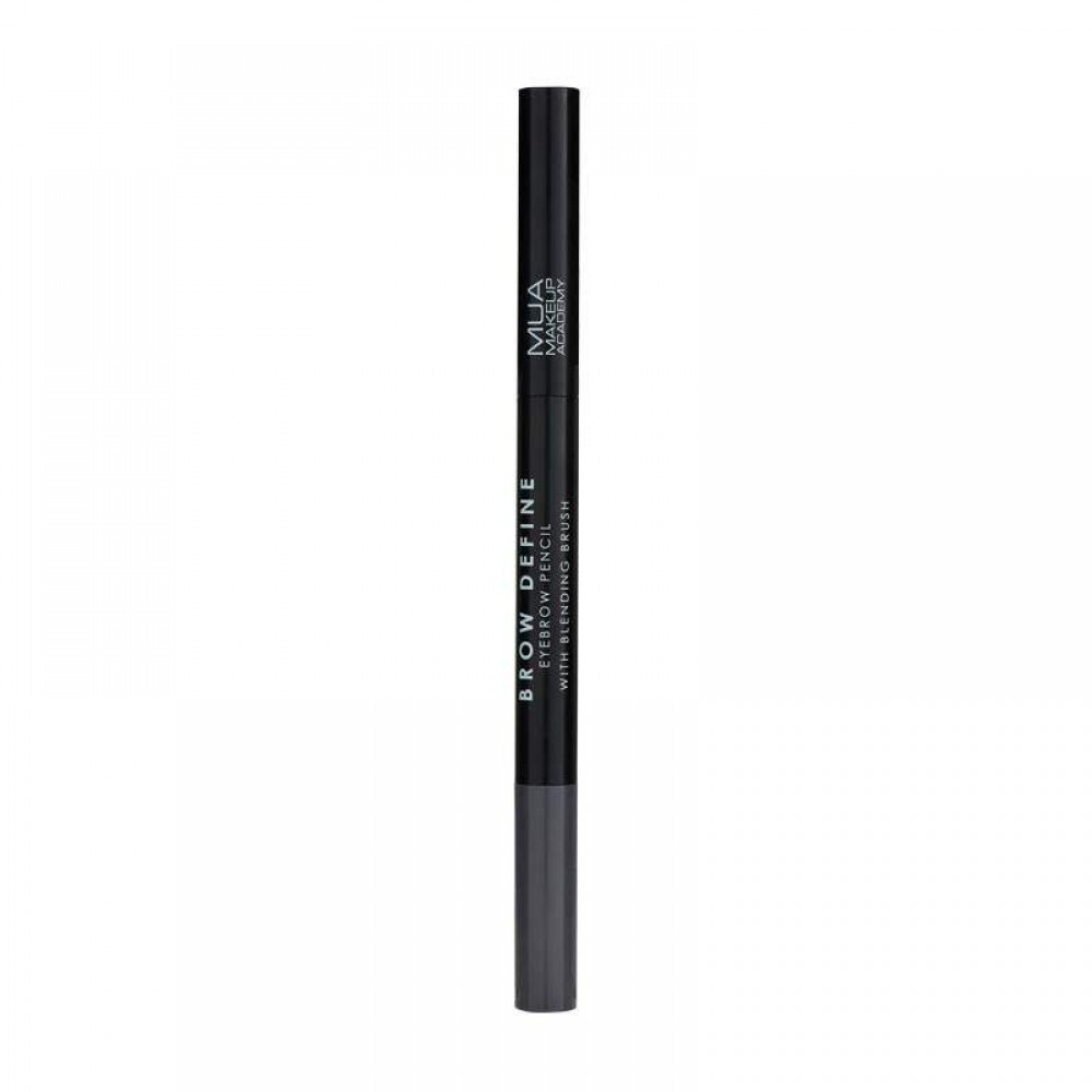 Mua Brow Define Eyebrow Pencil With Blending Brush - Grey MAKEUP