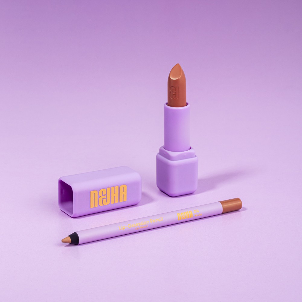 Nejha Combo Creamy Lip 04 Nude MAKEUP