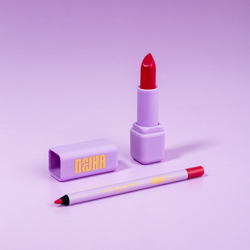 Nejha Combo Creamy Lip 09 Magenta MAKEUP