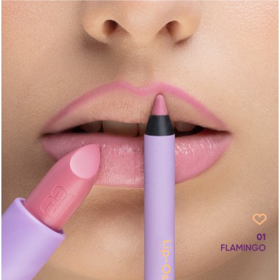 Nejha Combo Creamy Lip 01 Flamingo