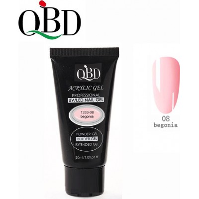 QBD Acrylic gel -Begonia 30ml 
