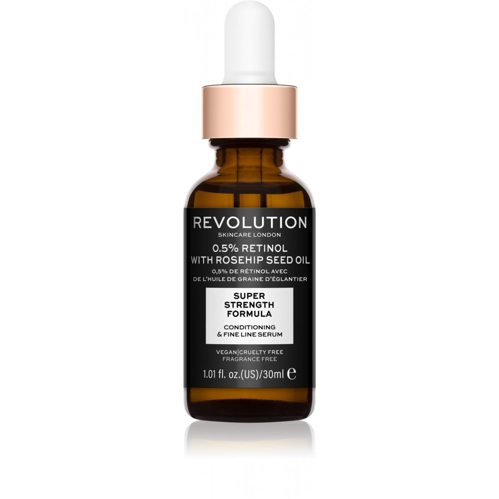 Revolution Skincare 0.5% Retinol and Rosehip Seed Oil Smoothing Serum SKINCARE