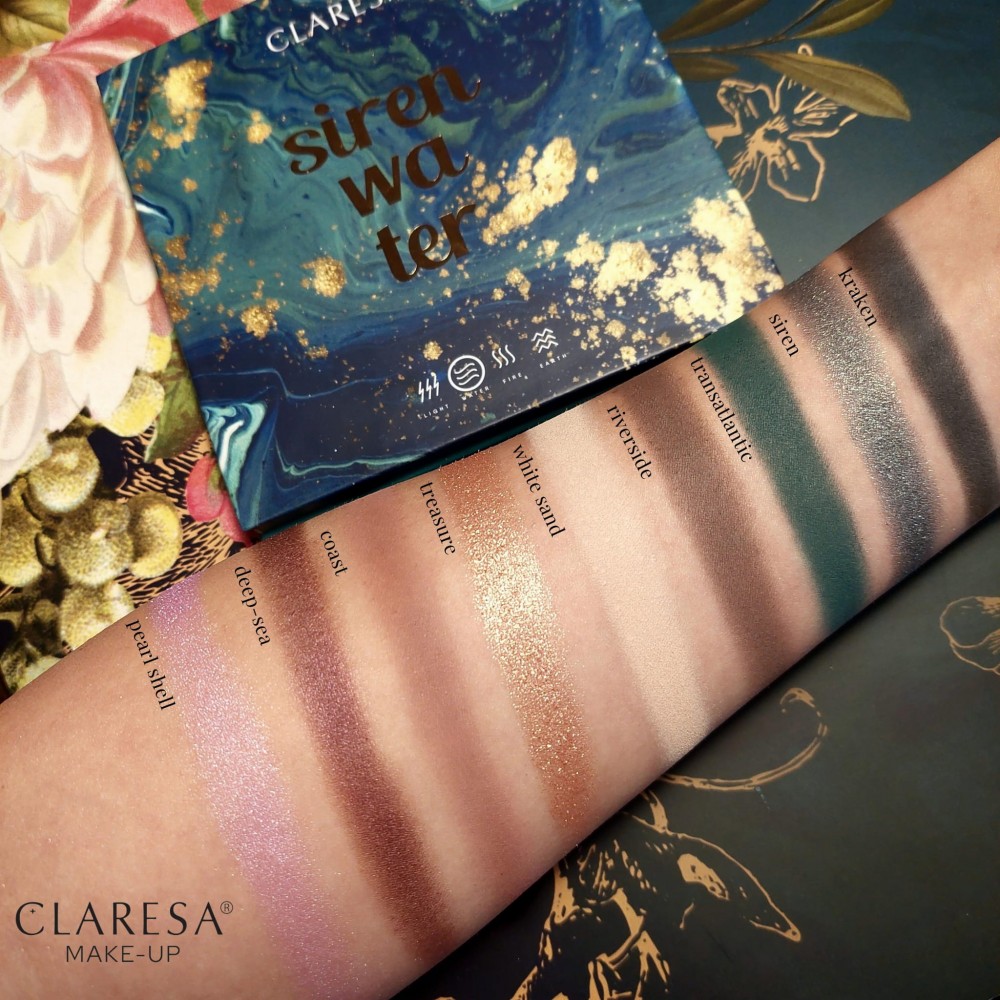 Claresa Siren Water Eyeshadow Palette (12g) MAKEUP