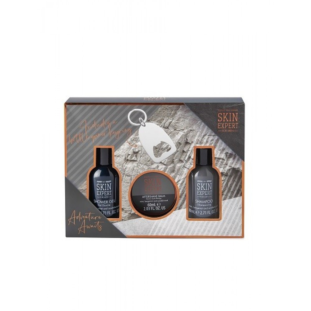 Style and Grace Skin Expert Men Mini Grooming Set Eco Packaging (220ml) BODY CARE