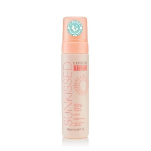 Sunkissed Express 1 Hour Tan Mousse 95% Natural Ingredients Light - Ultra Dark 200ml Προϊόντα Μαυρίσματος