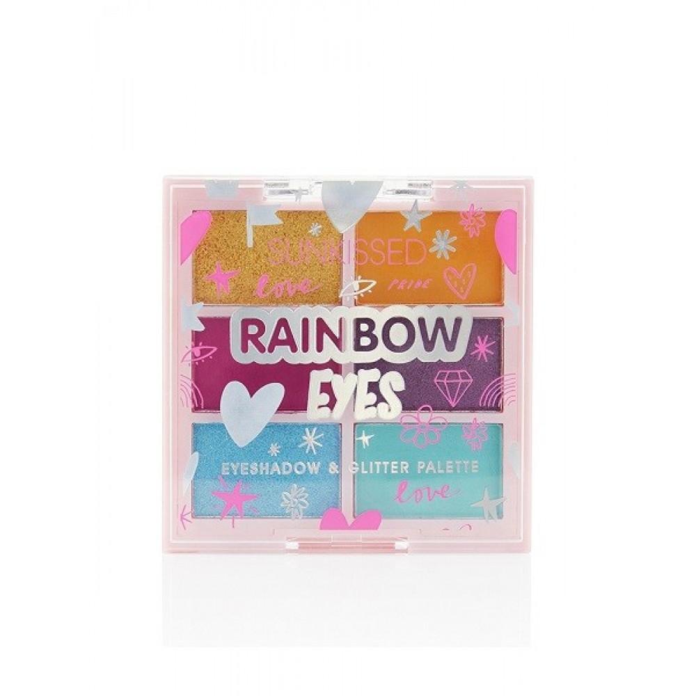 Sunkissed Rainbow Eyes Eyeshadow Palette (7.8g) Μακιγιάζ