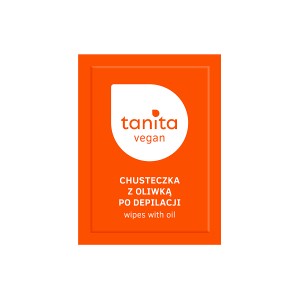 Tanita Vegan Face Wax Strips With Almond Oil (12pcs) Αποτριχωτικά