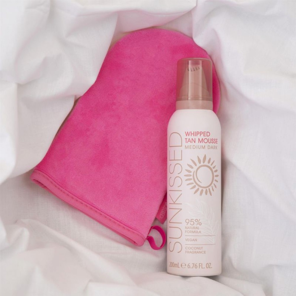 Sunkissed Whipped Self Tan Mousse Medium-Dark 95% Natural Formulation 200ml BODY CARE